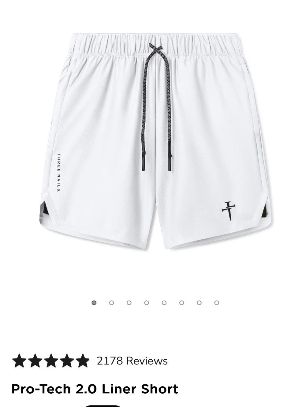 Men’s Three Nails Lined Shorts